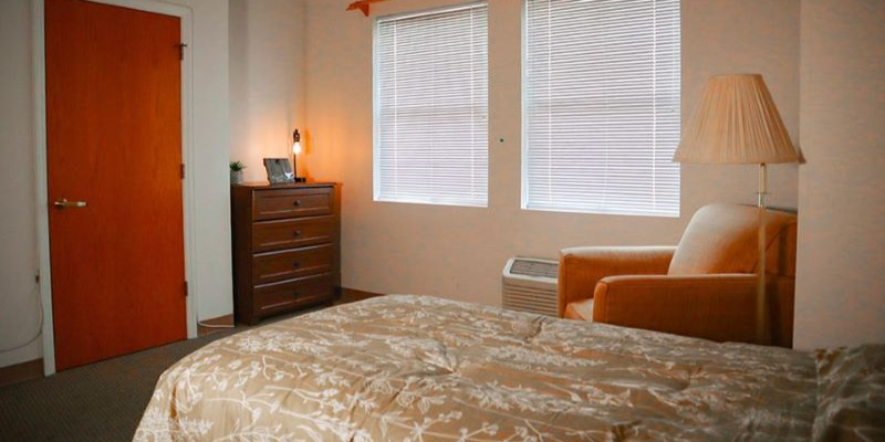 One of the apartments at Century Fields Retirement Community